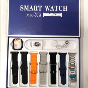 MK X9 Series 9 Smart Watch, 7 in 1 Ultra, 49mm Big Display, Wearable Technology, 2024 Smartwatch, Multi Sports Mode, Bluetooth Calling, Built-in GPS, Fitness Tracker, Step Counter, smartwatch for men and women, Best Price, Top Sales