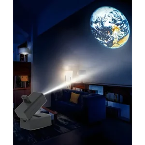 Mini Projection Lamp, Projector Lights with 5 Projection Film, Rechargeable Projector Lights, Decoration Light Projector