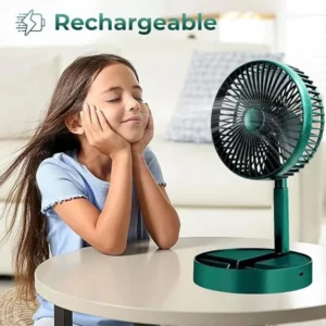 3 Modes Rechargeable Telescopic Folding Fan